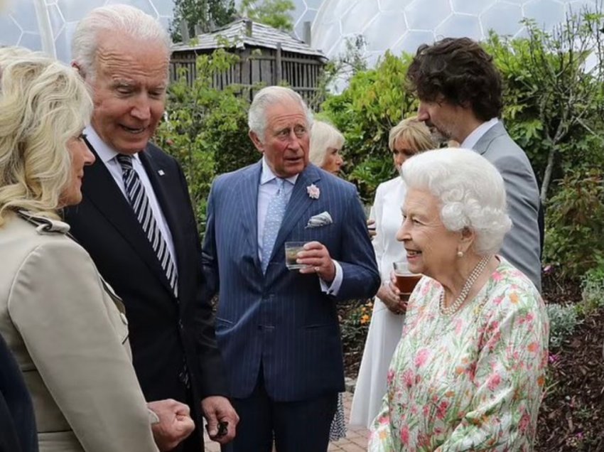 Joe Biden flet pas takimit me Mbretëreshën Elizabeth