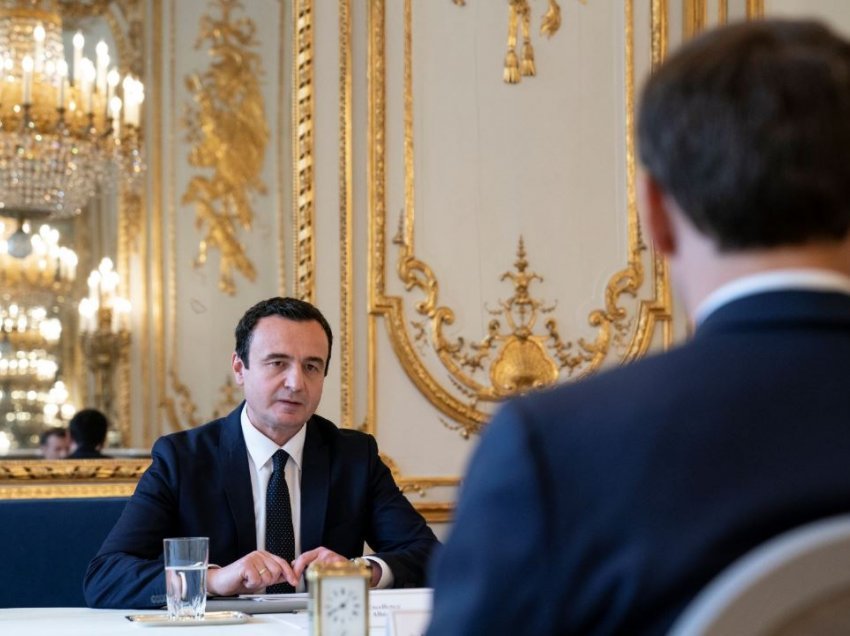 Macron: Kënaqësi takimi me Kurtin, kjo është kërkesa për Kosovën