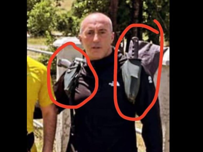 Ramush Haradinaj dje vizitoi veriun, ishte i armatosur me revole dhe thikë