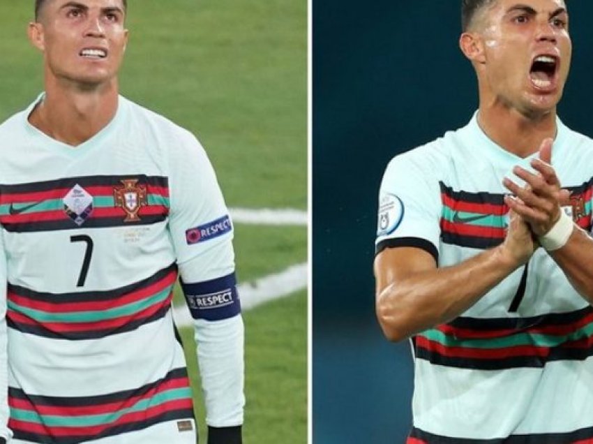 Ndryshoi fanellën në pushimin e pjesës së parë, tifozët prisnin nga Ronaldon që të shënonte het-trik ndaj Belgjikës