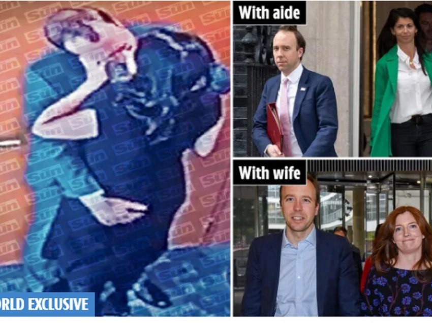 Britania do të hetojë për publikimin e pamjeve të ministrit që puthej me ndihmësen