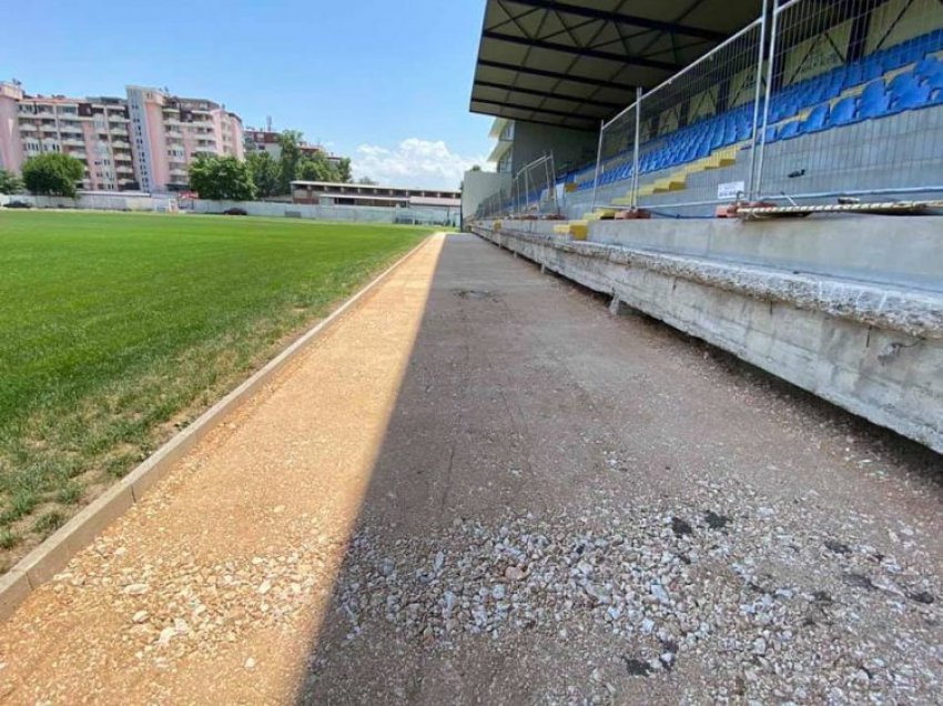 Stadiumi i FC Shkupi çdo ditë e më shumë po merr pamjen moderne