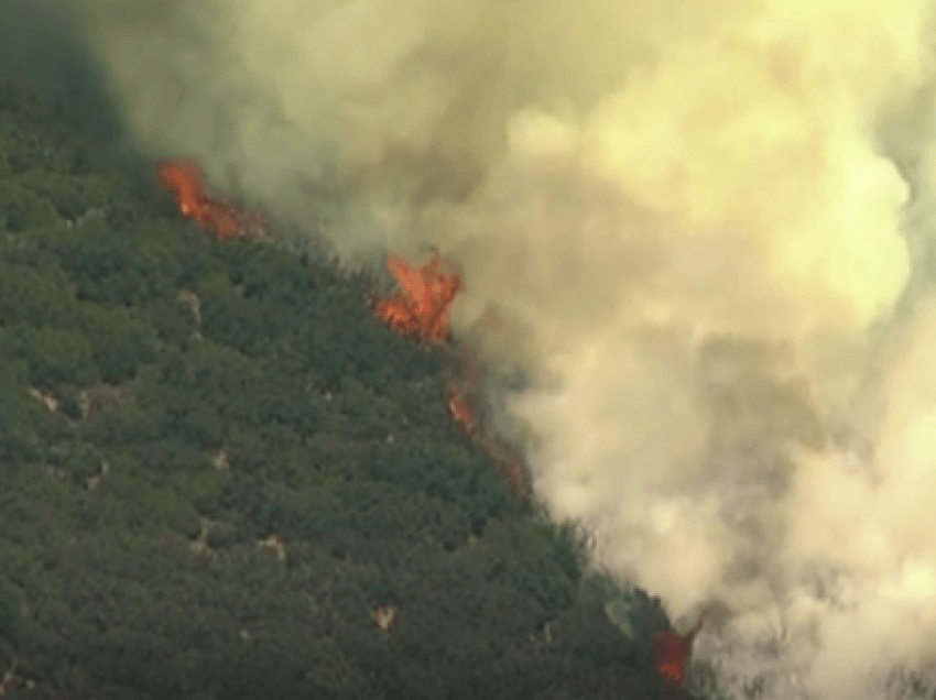 Kalifornia vazhdon të ballafaqohet me zjarret në pyje