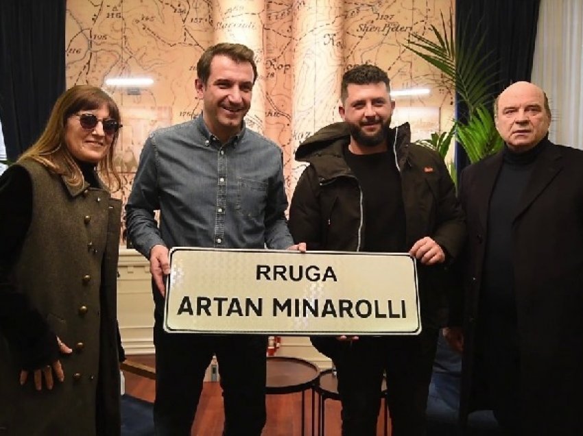 Një rrugë në Tiranë merr emrin e regjisorit të njohur, Artan Minarolli! Veliaj: La pas një pasuri të jashtëzakonshme, burim frymëzimi