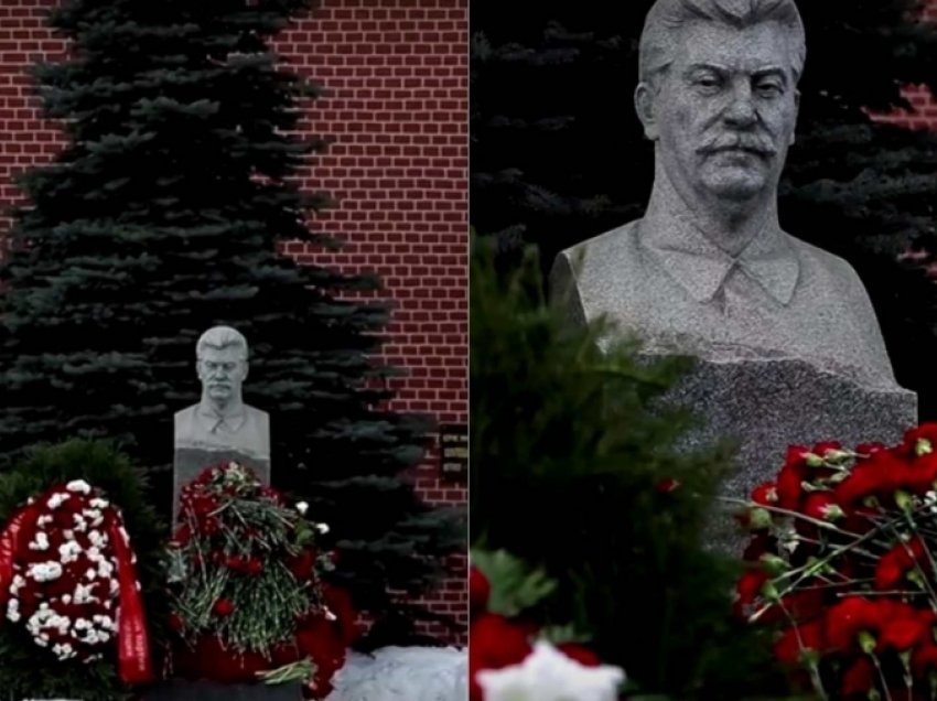 Rusët përkujtojnë Stalinin, ceremoni në Sheshin e Kuq të Moskës