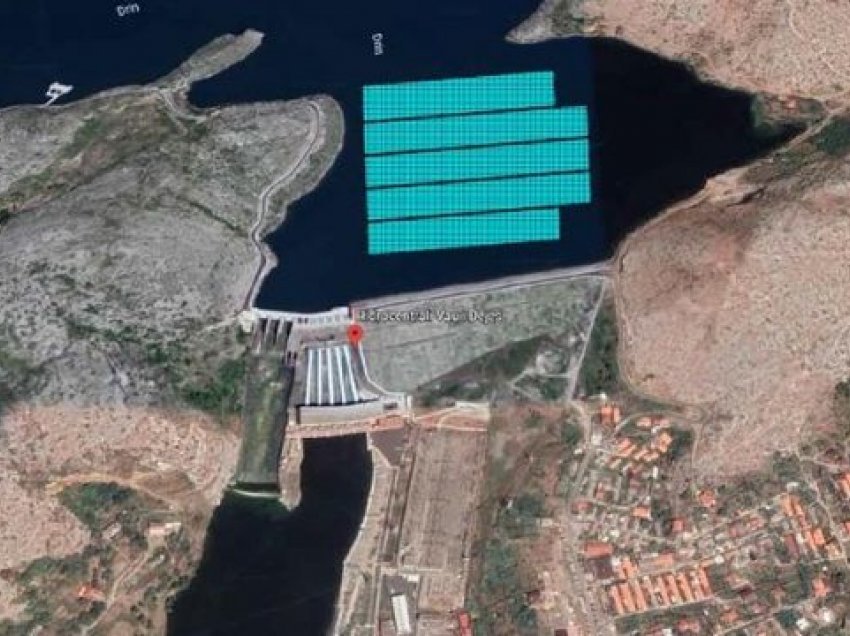 Energji nga era, përgatitet projekti i ishullit fotovoltaik lundrues pranë HEC-it të Vaut të Dejës