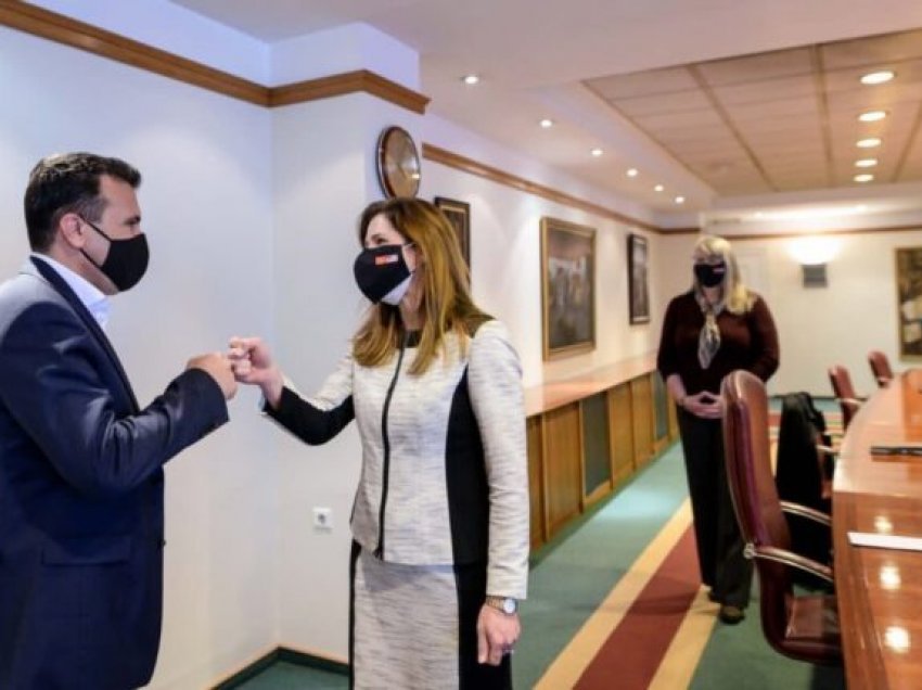 Zaev – Bërnz: U shpreh mbështetje për luftën kundër korrupsionit