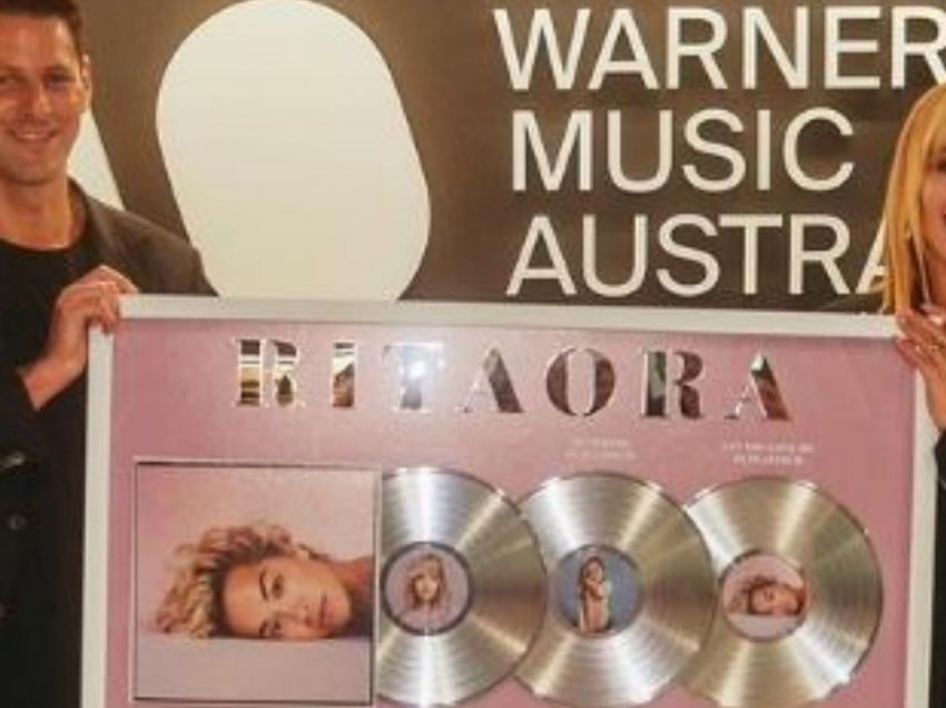 Rita Ora arrin sukses me albumin “BANG”, gati më i dëgjuari në Australi
