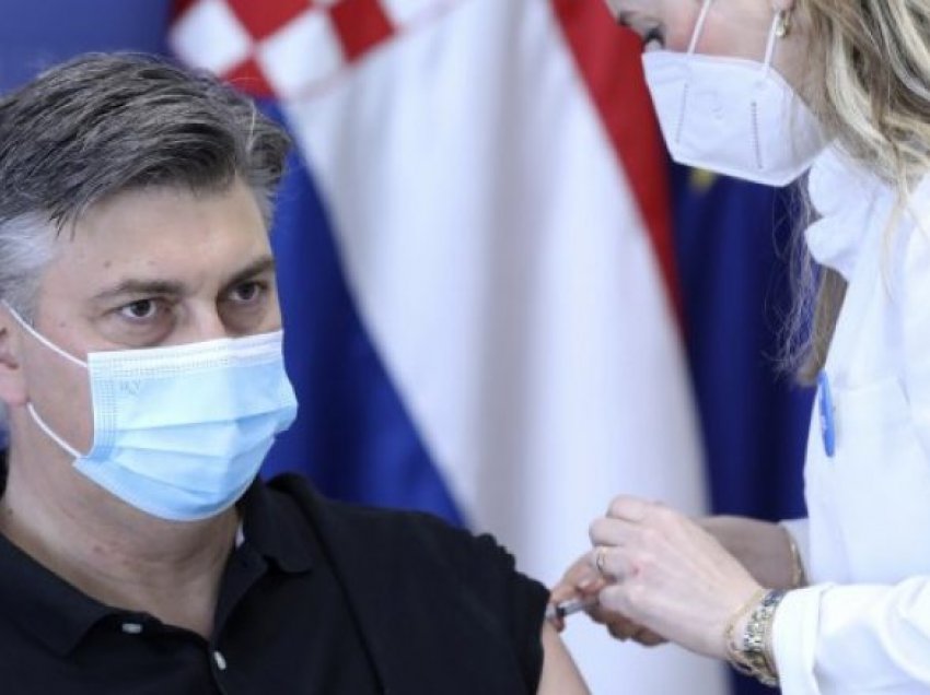 Kryeministri kroat vaksinohet me AstraZeneca