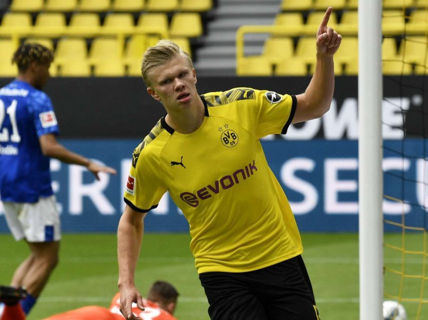 Dortmundi vë çmim për kartonin e Erling Haaland