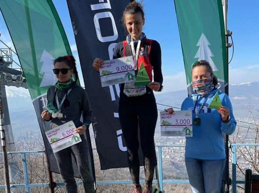 Arineta Mula del e para në maratonën malore në Vodno-Matka të Shkupit
