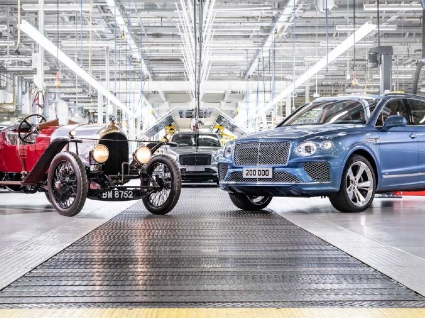 Bentley prodhon veturën e 200,000-të për 102 vjet