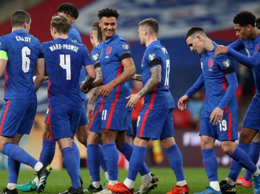 Anglia e cilëson si të madhe ndeshjen ndaj Shqipërisë