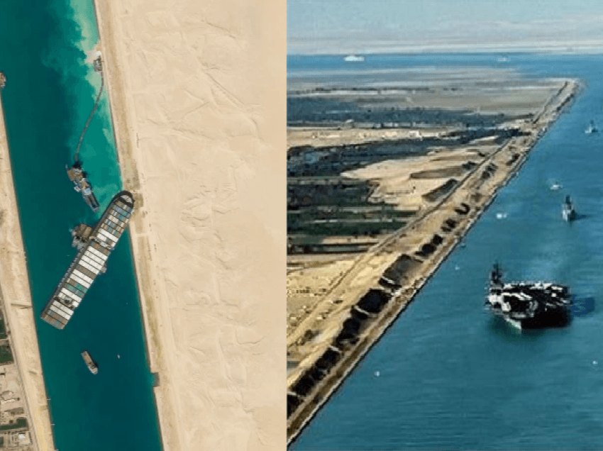 Sa i gjatë është Kanali i Suezit dhe kur është ndërtuar?