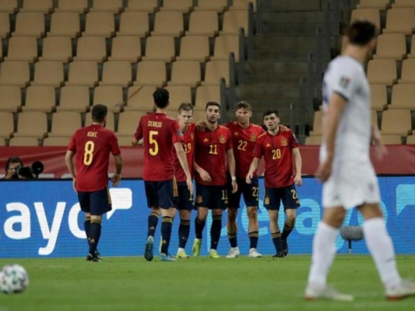 Në Serbi çuditen me golin e Kosovës, Spanja pësoi një gol nga 40 metra