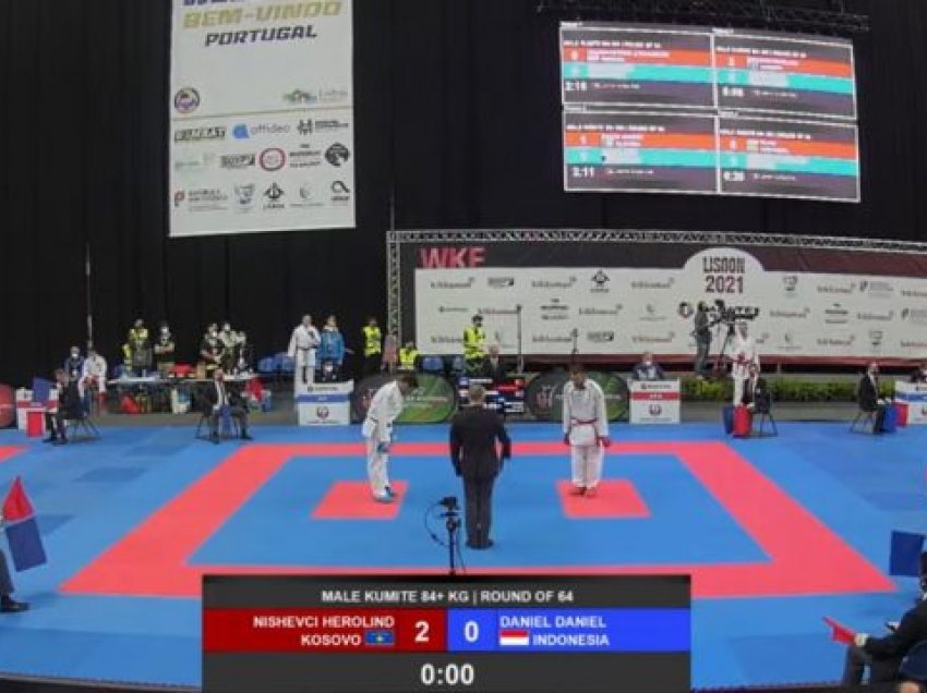 Nishevci e Orana me paraqitje të mirë në Karate 1 Premierligë, shënojnë nga dy fitore