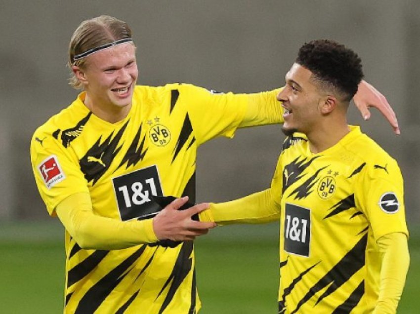 Dortmundi konfirmon se Sancho ka një ‘marrëveshje zotërinjsh’ për t’u larguar, por jo edhe Haaland