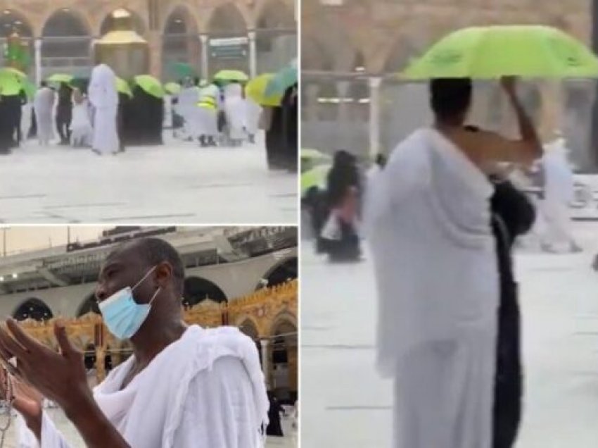 Shiu i rrëmbyeshëm befason pelegrinët në Mekë, pas temperaturave mbi 40 gradë