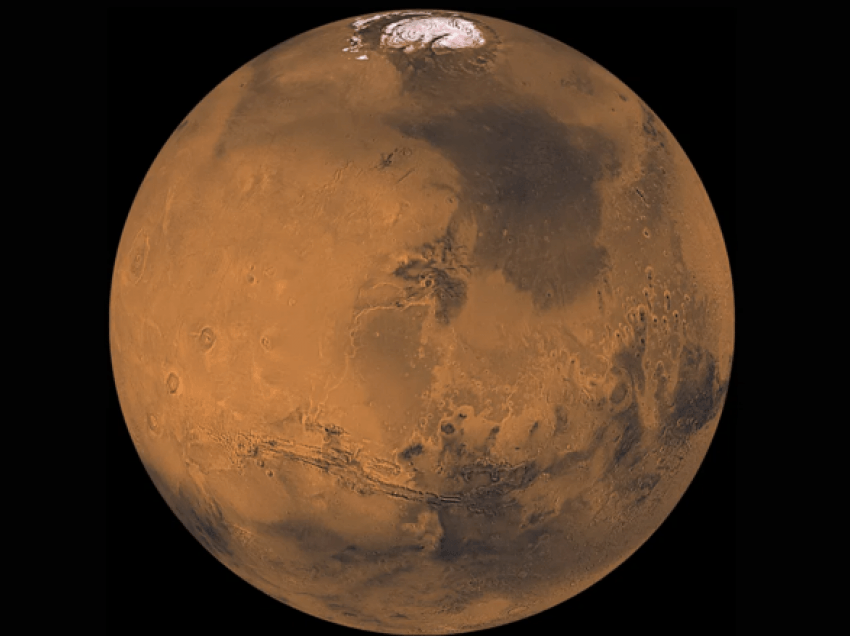 Akullnaja misterioze e zbuluar në Mars
