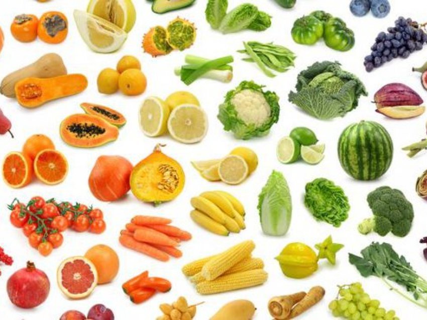 Dekodimi i ngjyrave të fruta-perimeve; Ç’kuptim ka secila për shëndetin?