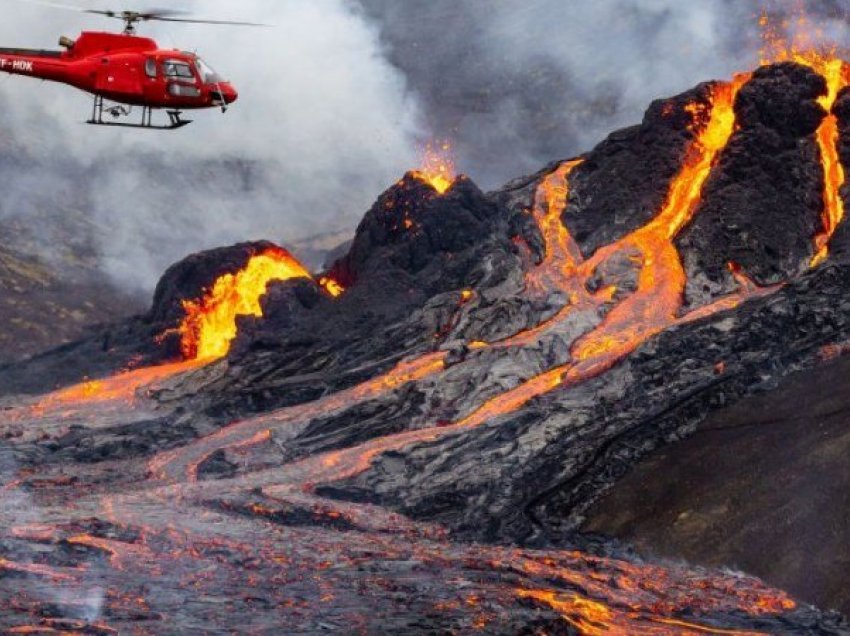 Tash e 50 ditë aktiv, vullkani në Islandë po tërheq turistë nga e gjithë bota