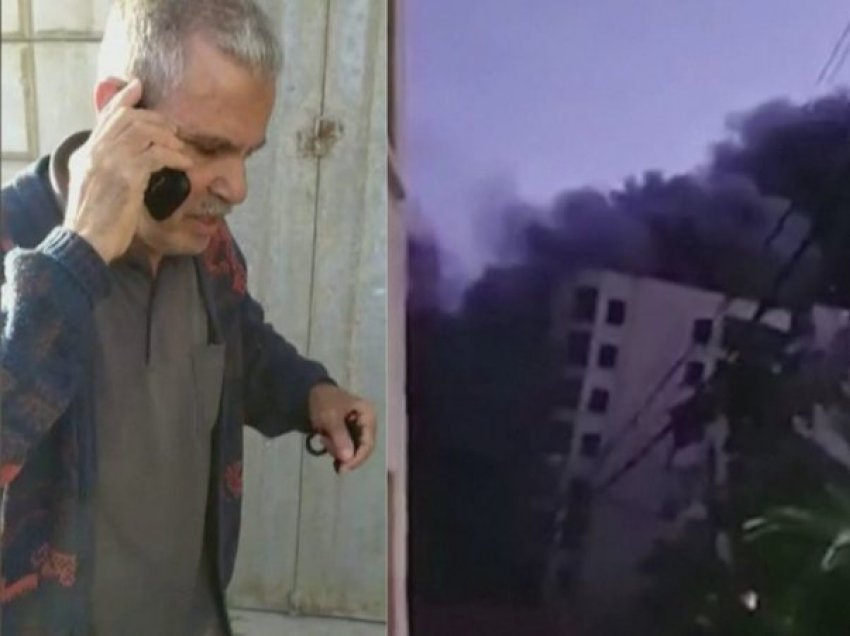 “Telefonata e vdekjes”, si e njoftoi Izraeli administratorin e pallatit në Gaza para bombardimit