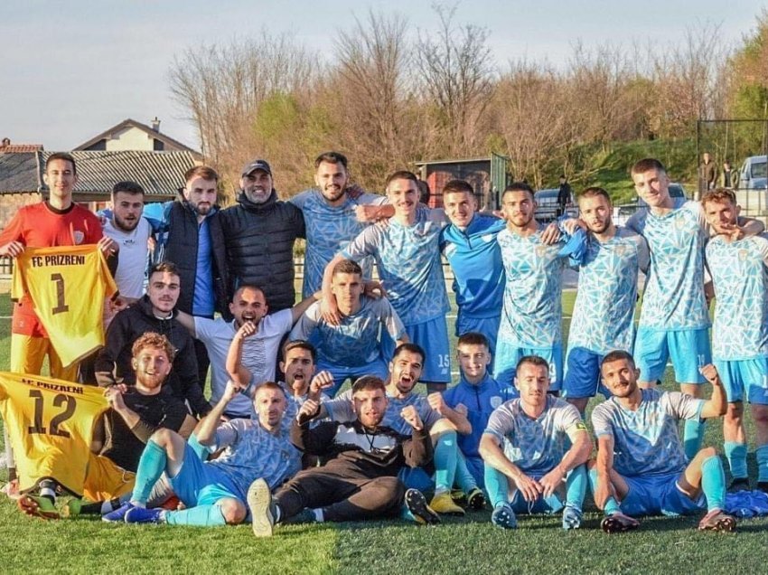 FC Prizreni zyrtarisht promovohet në Ligën e Dytë të Kosovës