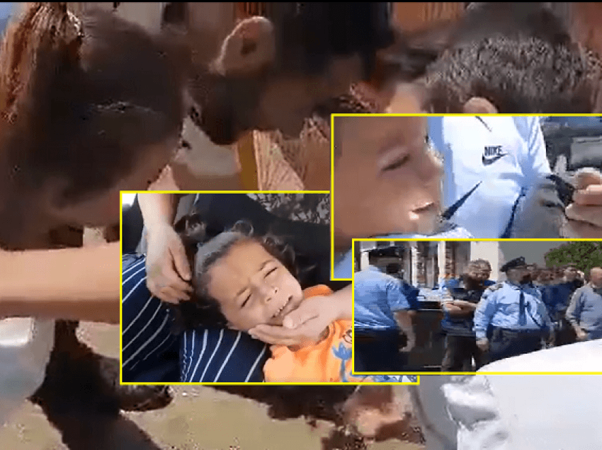 Pamje të reja ku pretendohet se policia në Kamenicë përdori sprej edhe ndaj fëmijëve