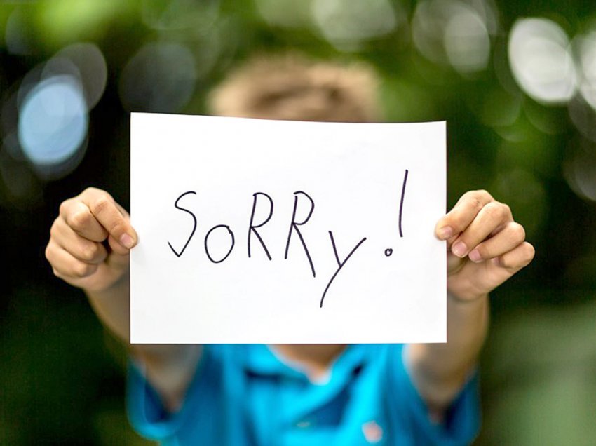 7 mënyra si të kërkoni një falje të sinqertë!