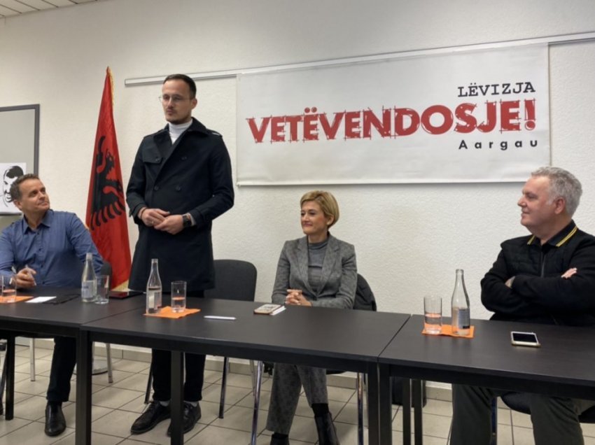 Mërgimtarët në Zvicer i japin mbështetje të fuqishme kandidatëve për kryetarë, Mimoza Kusarit dhe Alban Hysenit