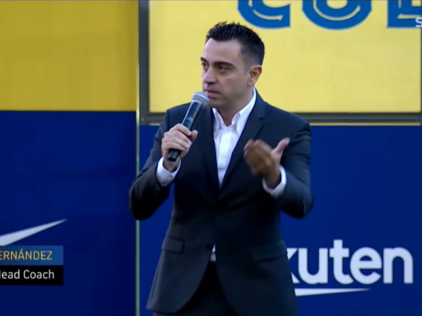 Xavi: Barcelona nuk mund të pranojë një barazim apo një humbje, ne duhet të fitojmë të gjitha ndeshjet
