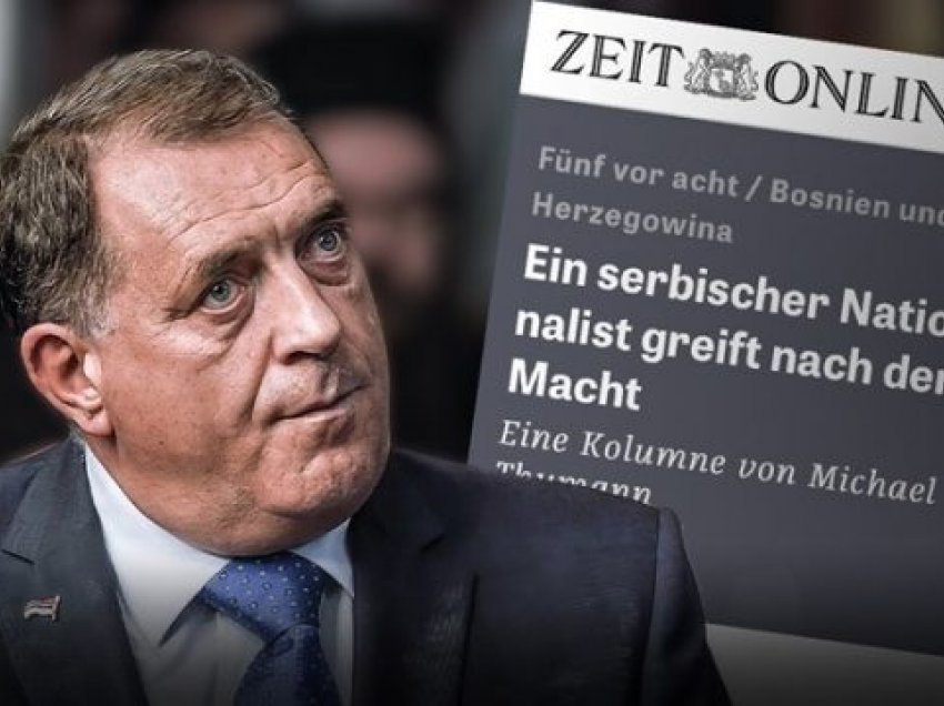 Gazeta gjermane shkruan për dramën në Bosnjë: Ja kush po e ndihmon Dodikun