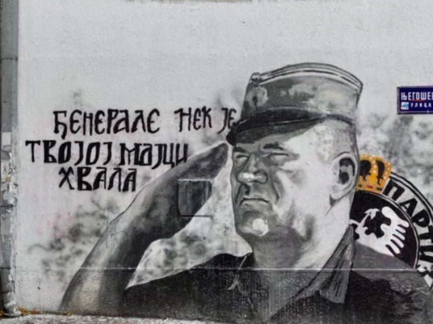 Reagon Presidenca e Kosovës për muralin e Mlladiqit në Beograd
