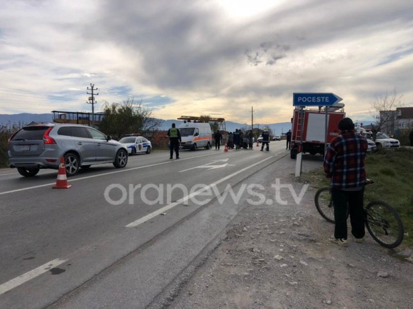 Aksident në Korçë, makinat përplasen me njëra-tjetrën, plagosen 2 police të Frontex