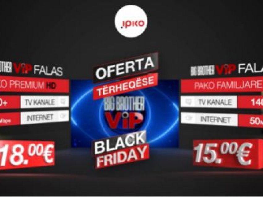 IPKO sjell oferta promocionale të parezistueshme në këtë Black Friday