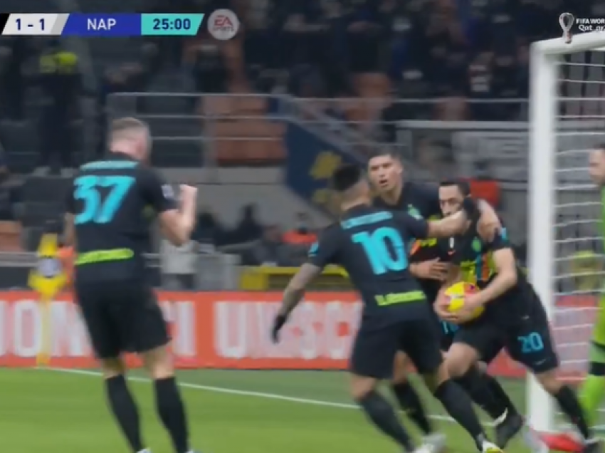 Inter barazon rezultatin ndaj Napolit
