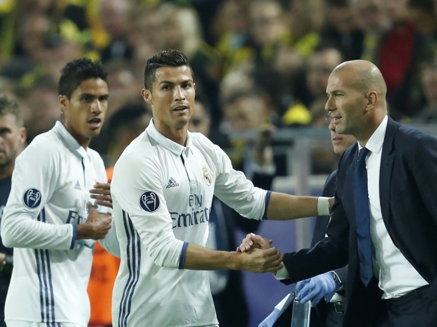 Zidane dëshiron të punojë me Ronaldon dhe Varanen