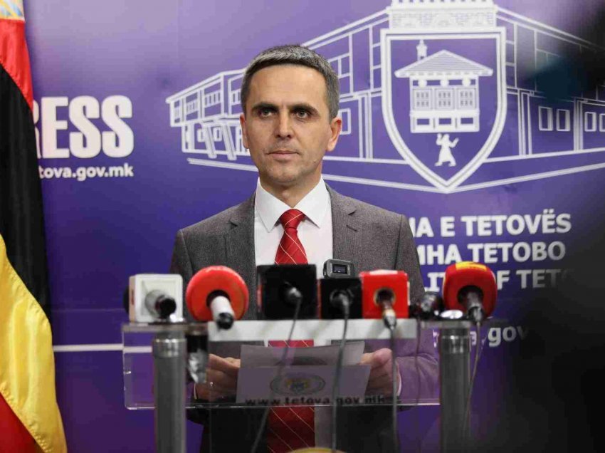 Bilall Kasami publikon borxhin e Komunës së Tetovës