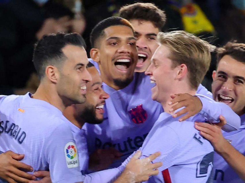 Barcelona triumfon në çastet e fundit në Villareal