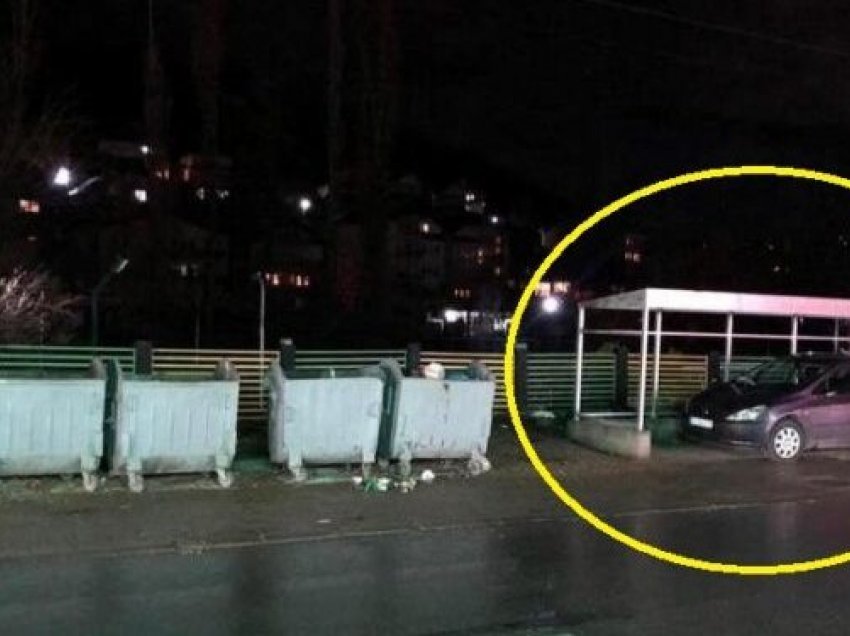 Prishtinasi largon kontejnerët nga vendi, për ta parkuar veturën
