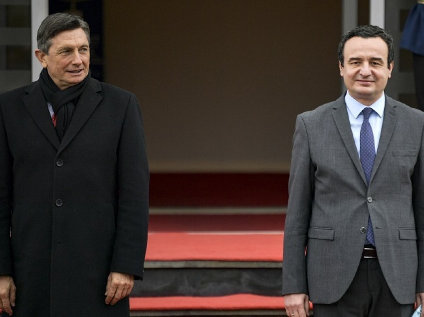 Presidenti slloven takon Kurtin, i jep një porosi për dialogun; Kurti: Ky është parakushti për bisedime serioze me Serbinë