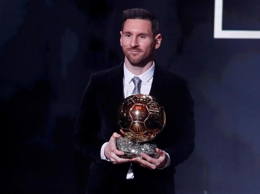 Messi shkruan histori, fiton për herë të shtatë ‘Topin e artë’