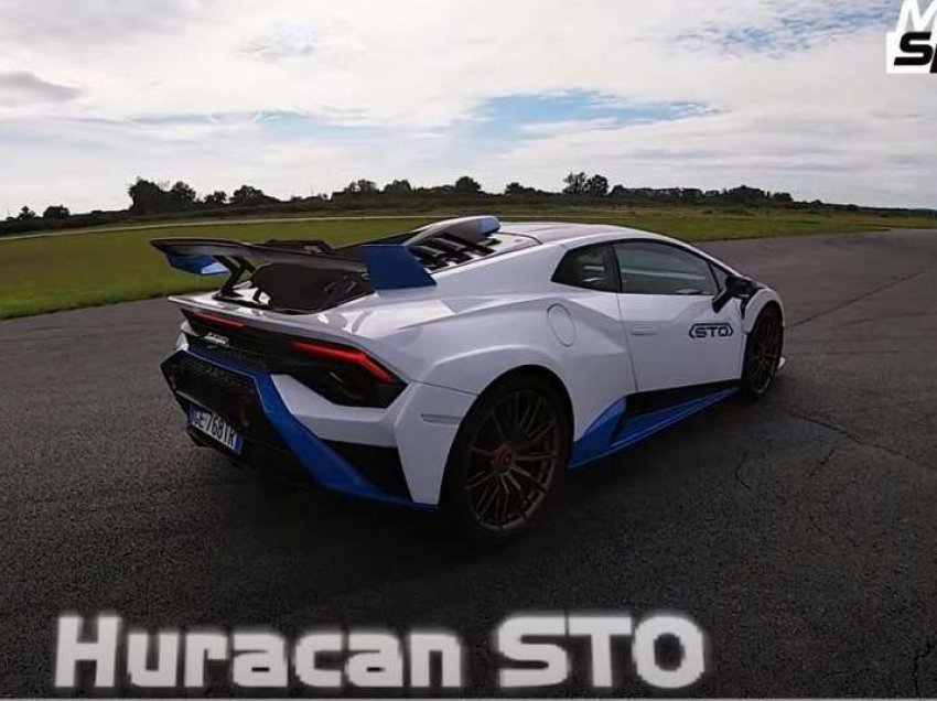 Shpejtësia marramendëse e Lamborghini Huracan STO