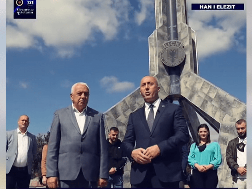 Haradinaj në Han të Elezit