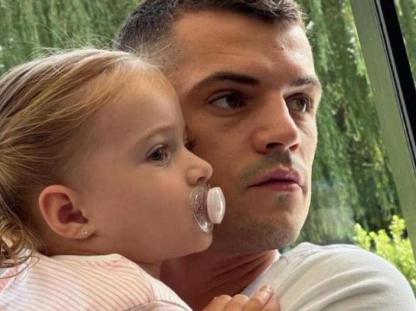 Granit Xhaka e uron vajzën e tij për ditëlindje 