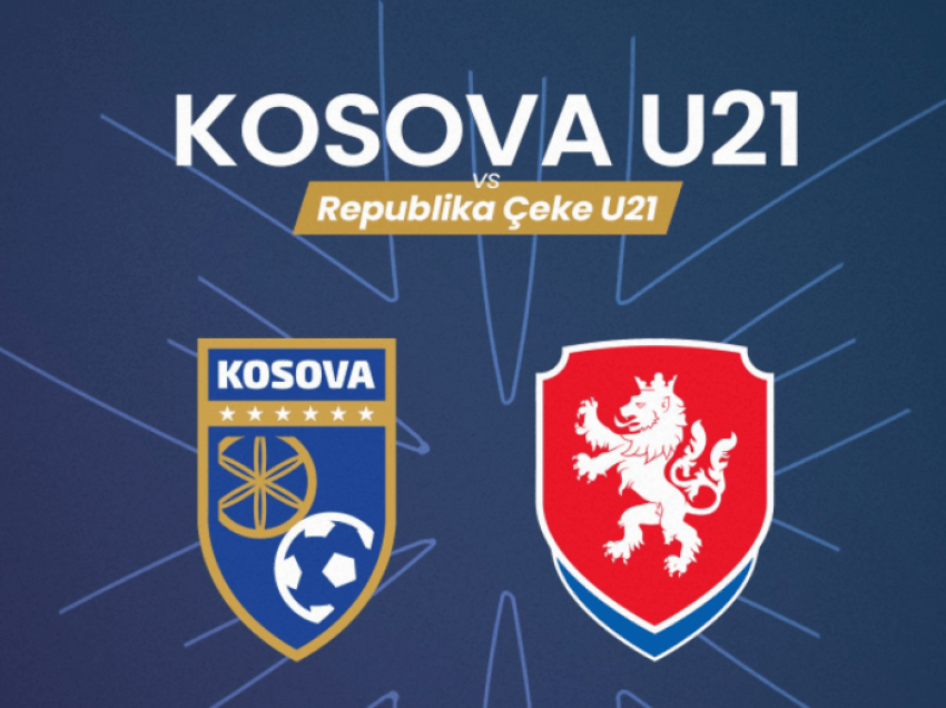 Kosova U21 – Çekia U21, formacionet zyrtare