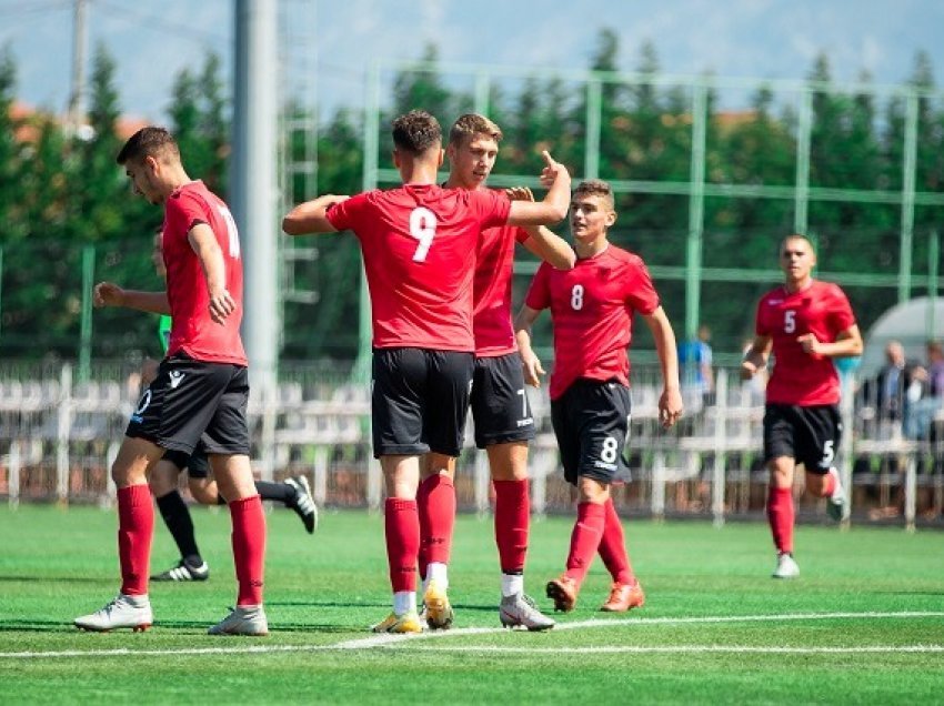 Shqipëria U19 triumfon ndaj Malit të Zi