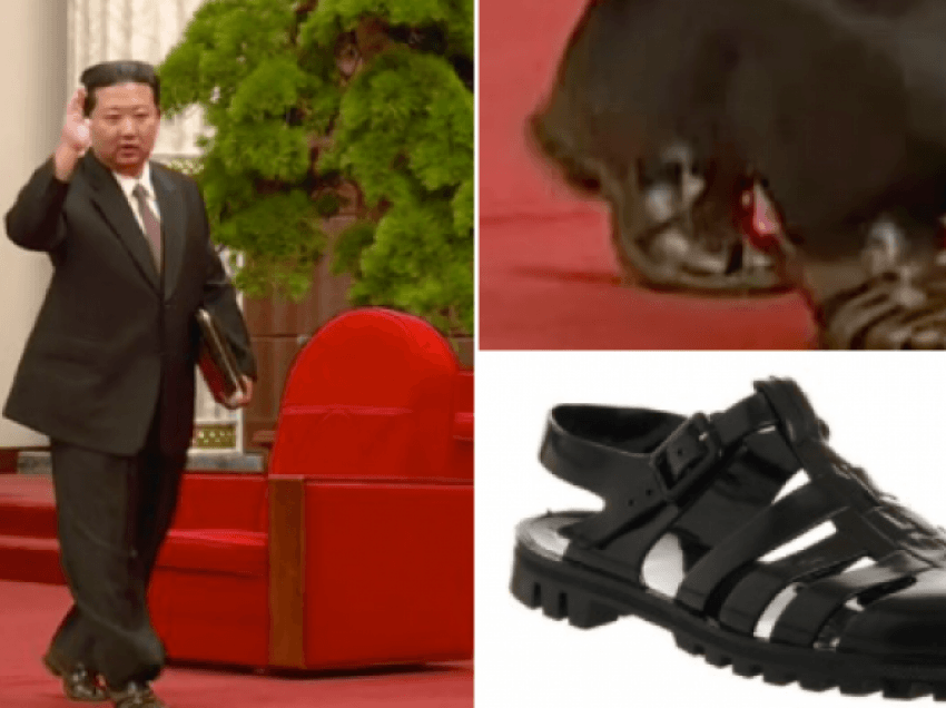 Kim Jong-Un shihet duke ecur në tapetin e kuq me sandale – analisti spekulon se çfarë do të thotë kjo