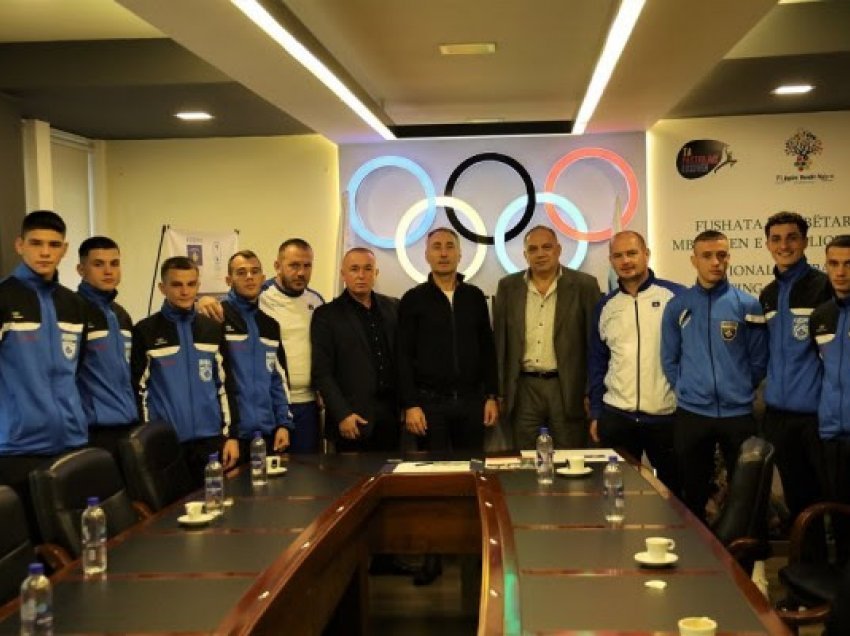 Krasniqi ofron mbështetje ekipit të boksit para Kampionatit Botëror