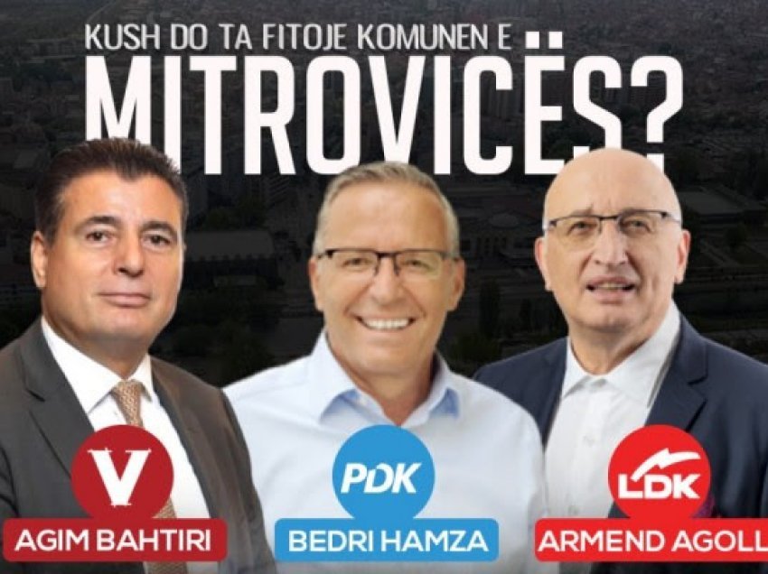 Sondazhi për Mitrovicën, kush do ta fitojë garën e 17 tetorit?